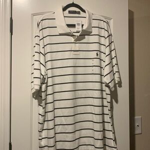 Big & Tall: Polo by Ralph Lauren Striped short sleeve Polo Shirt.
